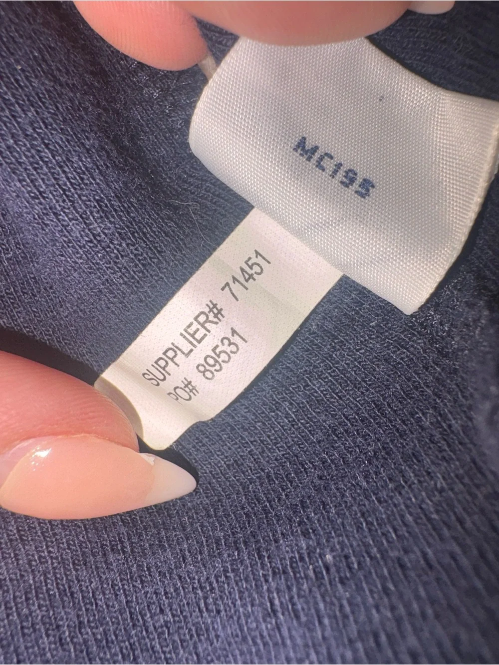 Polo by Ralph Lauren Navy Quarter-Zip Pullover with Red Pony